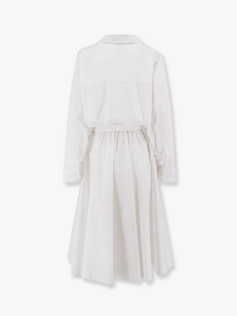dress polo cotton white by Selfnex