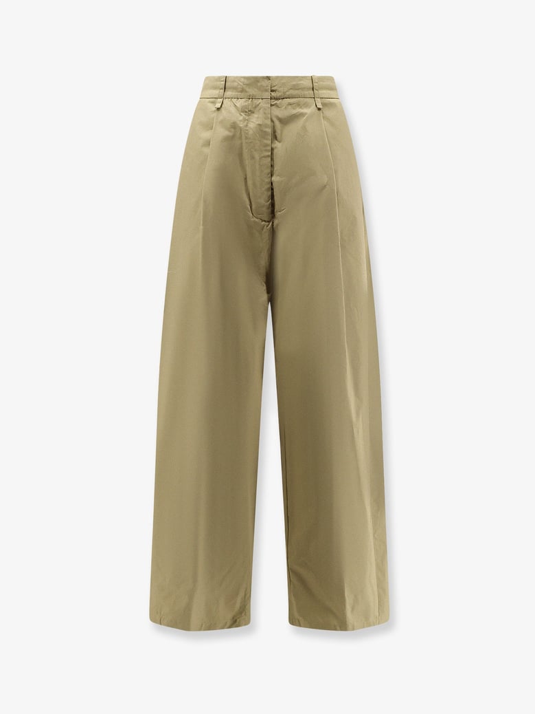 trousers cotton green by Selfnex