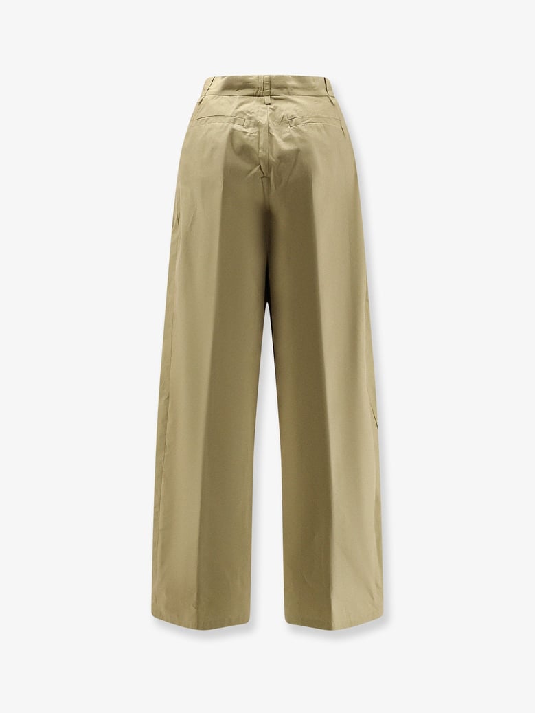 trousers cotton green by Selfnex
