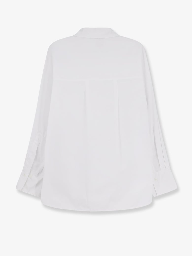 cotton shirt white by Selfnex