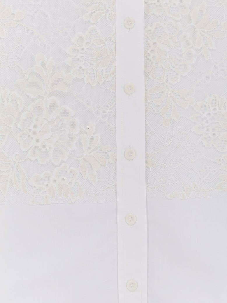 cotton shirt white by Selfnex