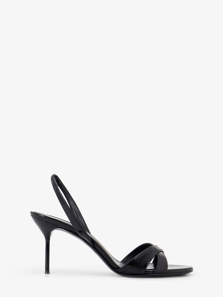 sandals lidia patent leather black by Selfnex