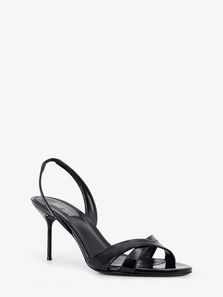 sandals lidia patent leather black by Selfnex