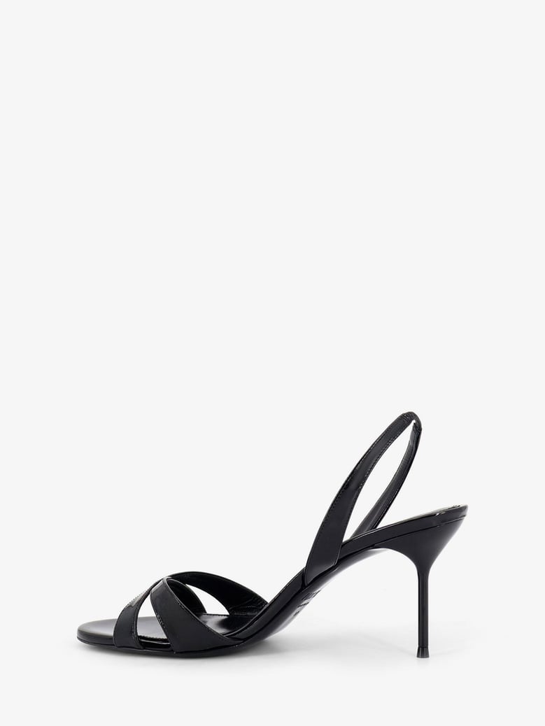 sandals lidia patent leather black by Selfnex