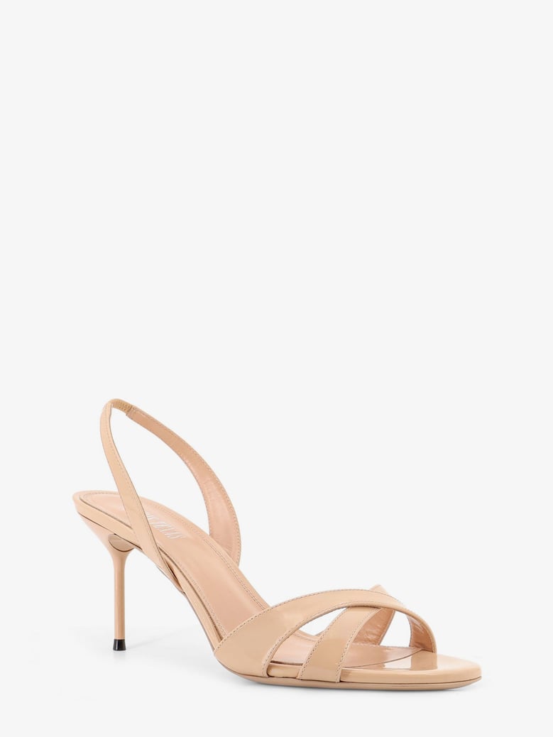 sandals lidia beige patent leather by Selfnex