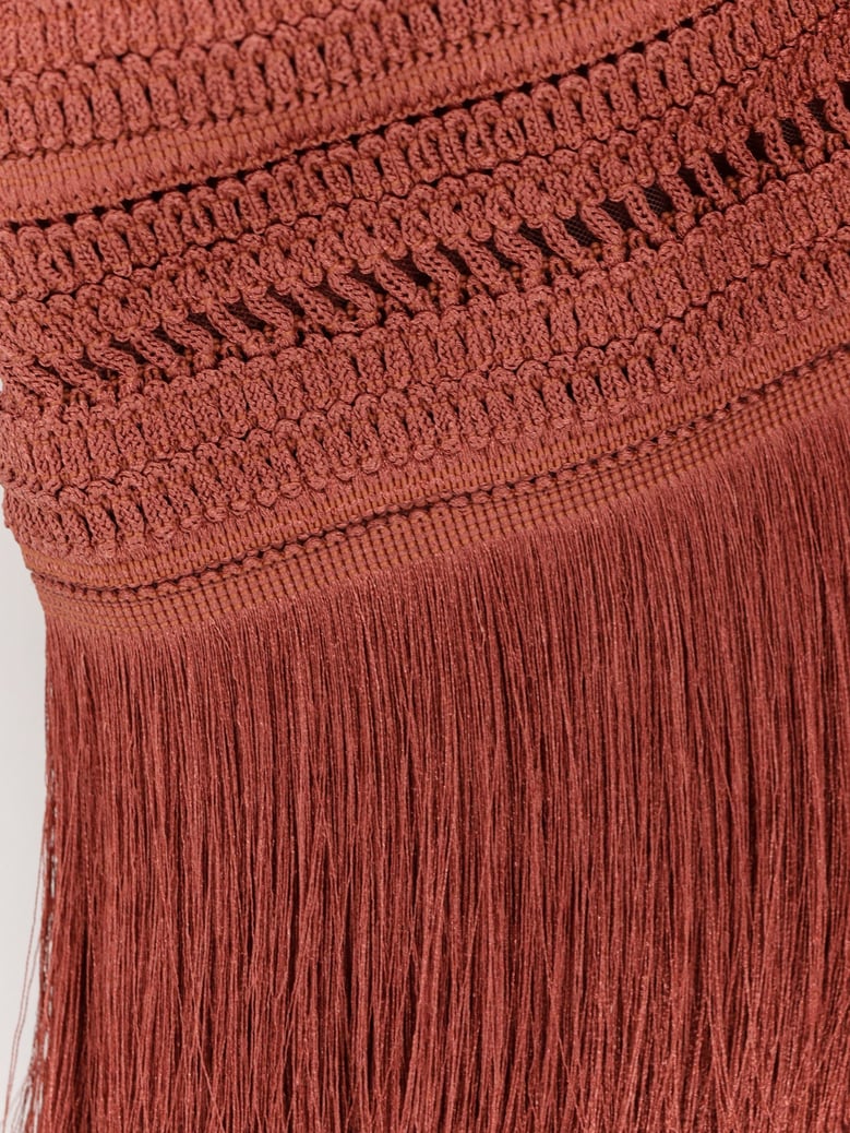 asymmetrical top with fringes by Selfnex