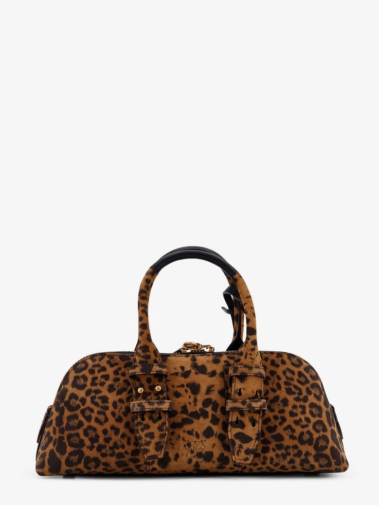 suede escape bag with animal print by Selfnex