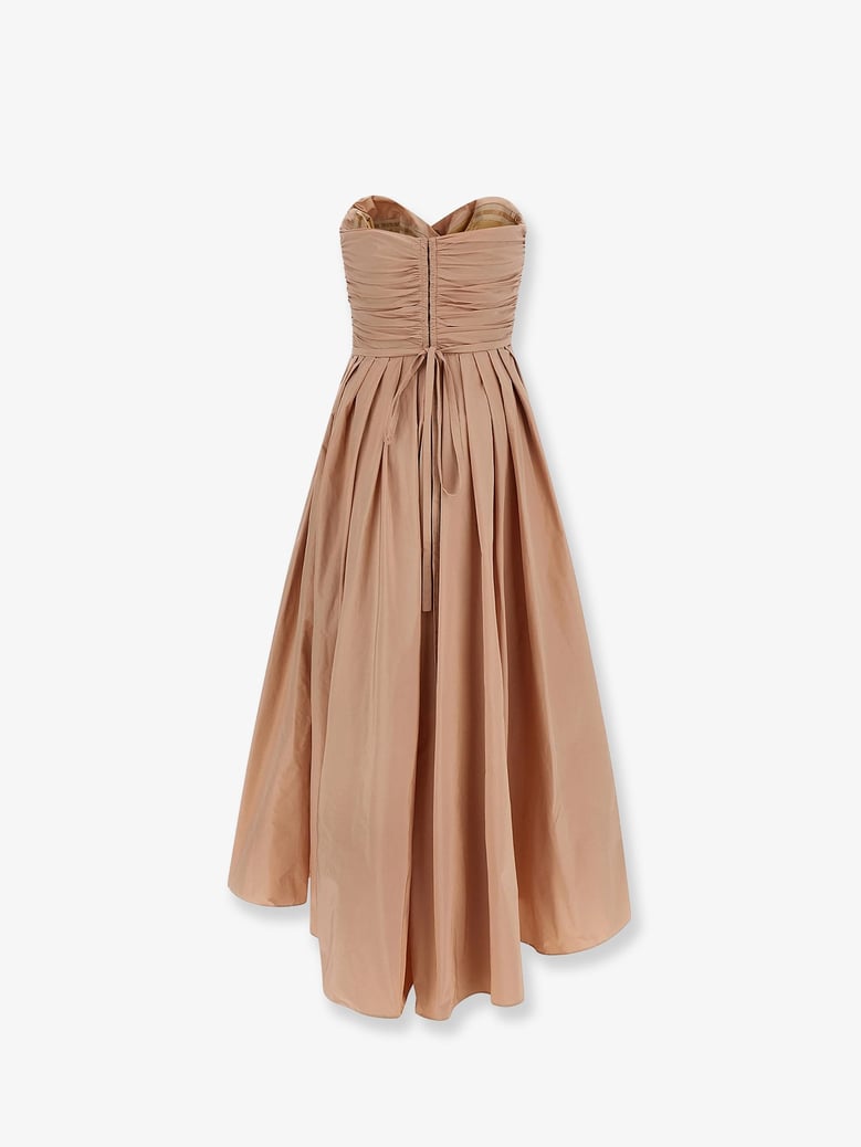 dress dattero taffeta pink by Selfnex