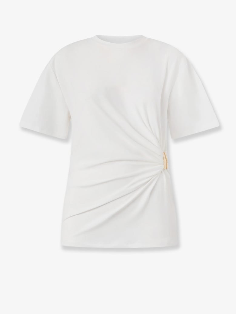 cotton blend mary t-shirt by Selfnex