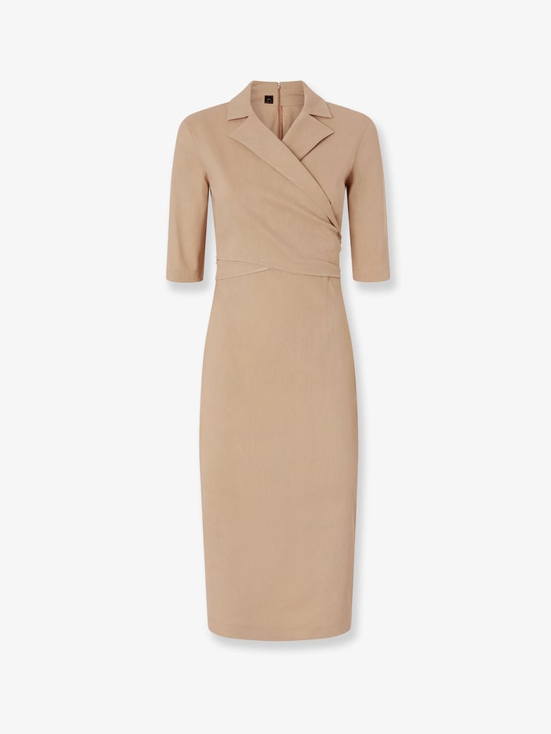 dress allyson linen-blend by Selfnex
