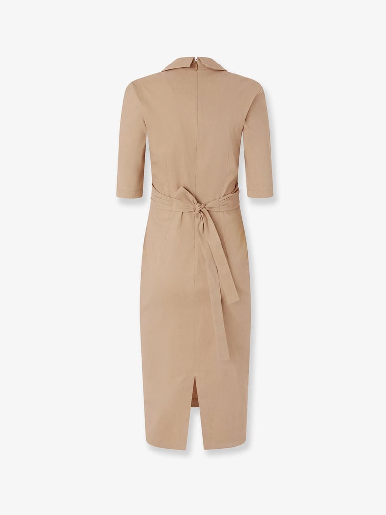 dress allyson linen-blend by Selfnex