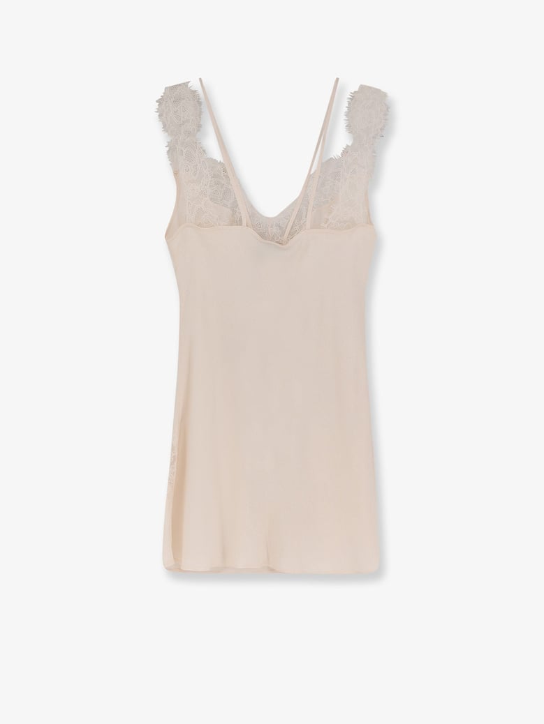 lydia satin top by Selfnex