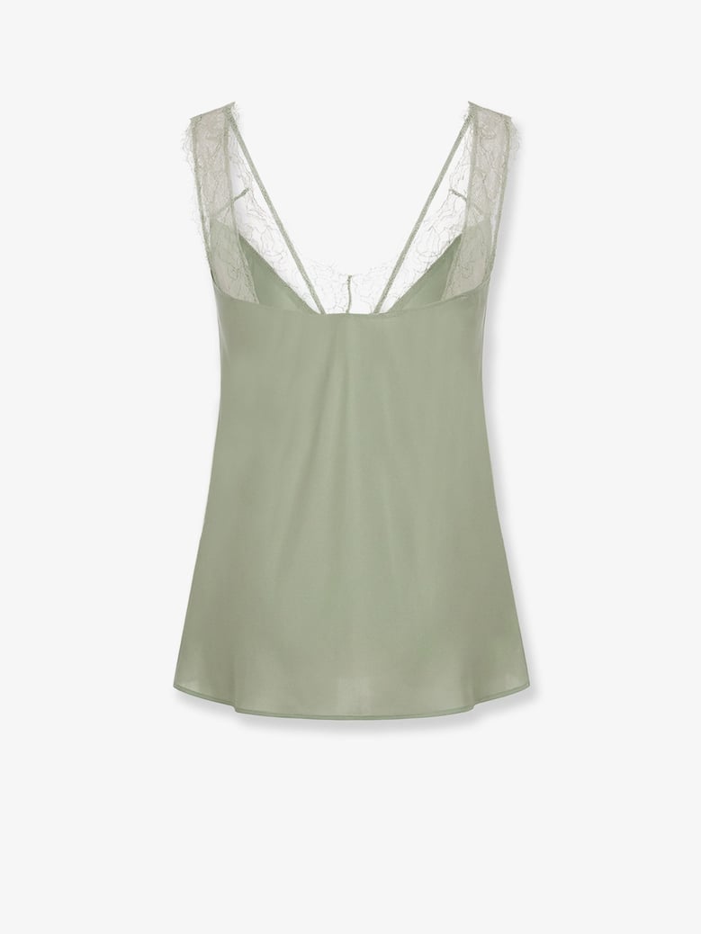 lydia satin top by Selfnex