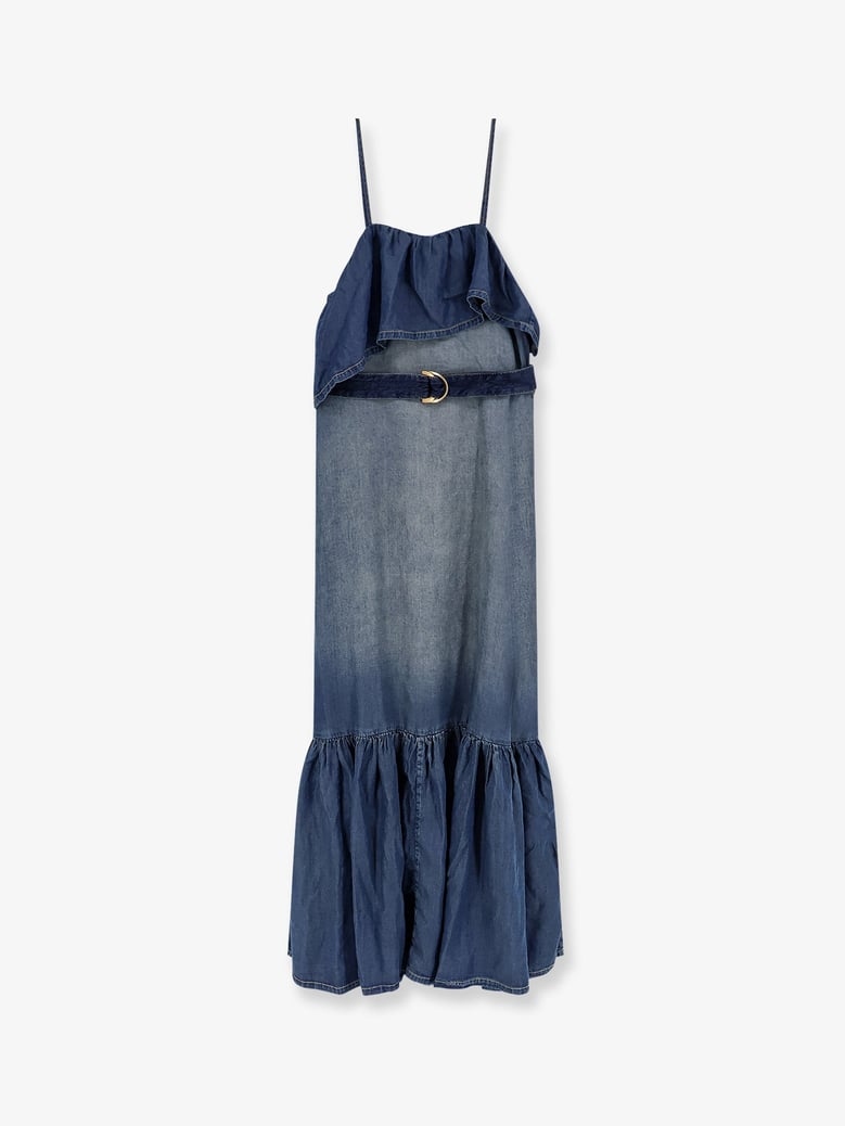dress chiarodiluna denim blue by Selfnex