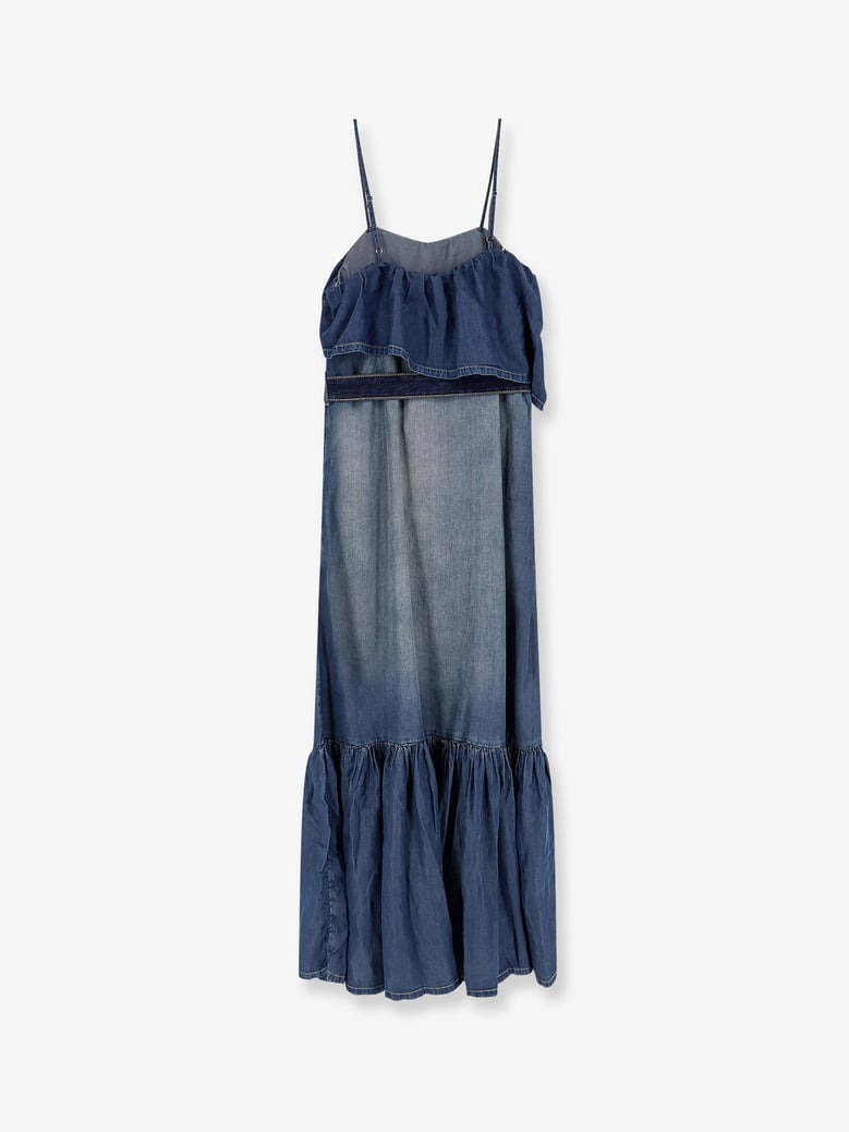 dress chiarodiluna denim blue by Selfnex