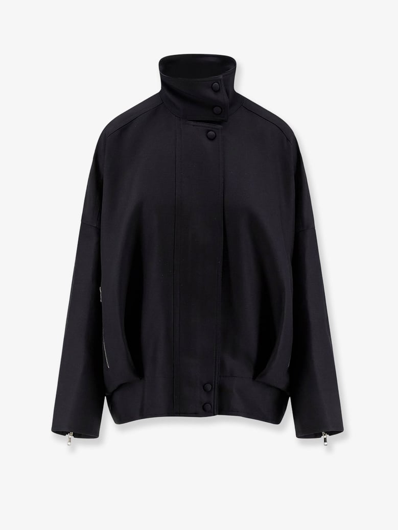 wool and silk jacket by Selfnex