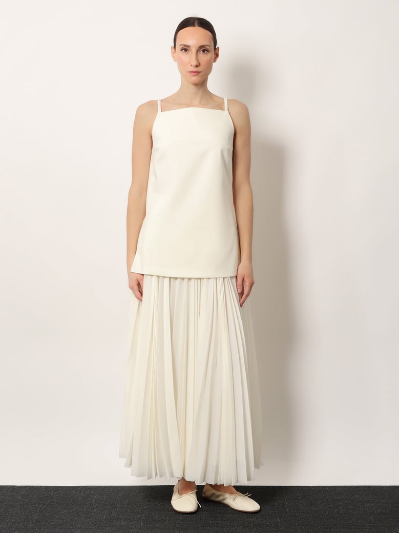pleated skirt by Selfnex