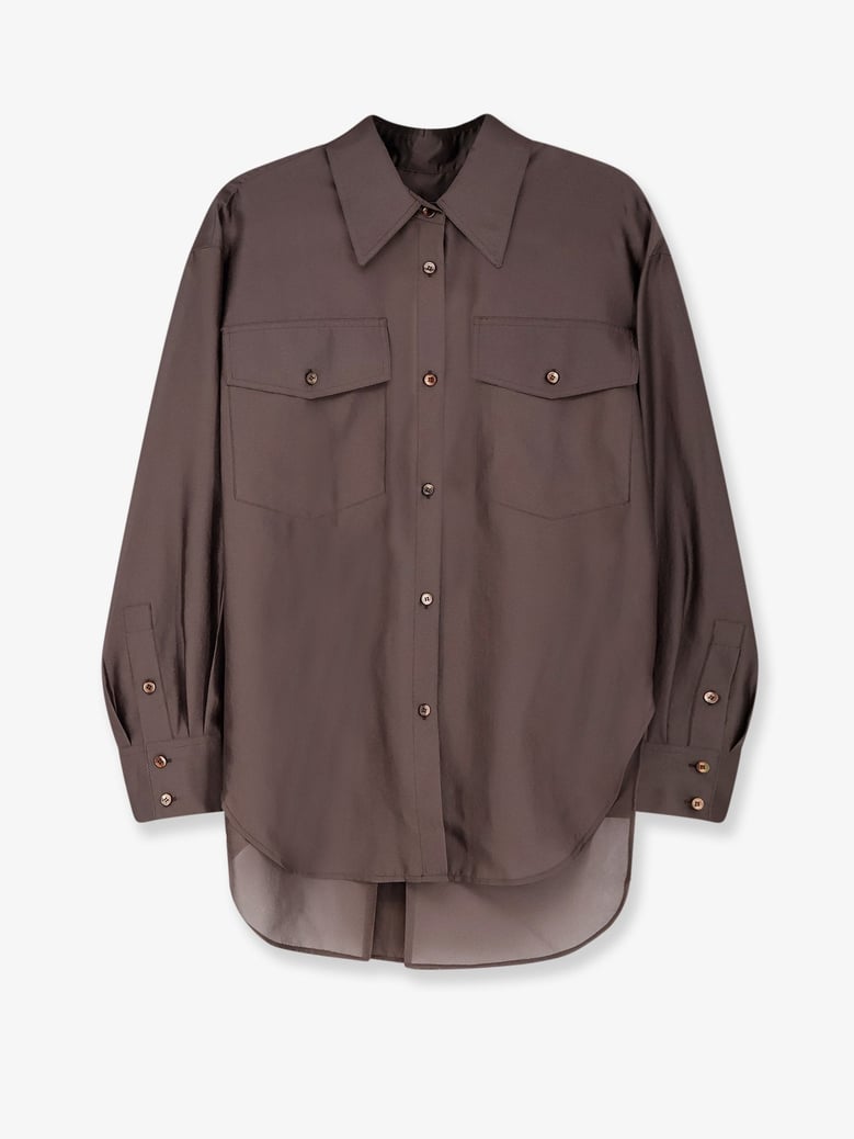 amora organza shirt by Selfnex