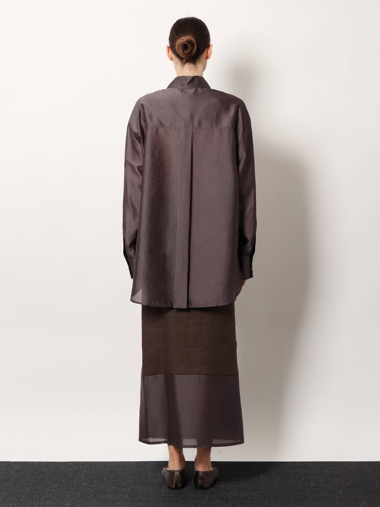 amora organza shirt by Selfnex