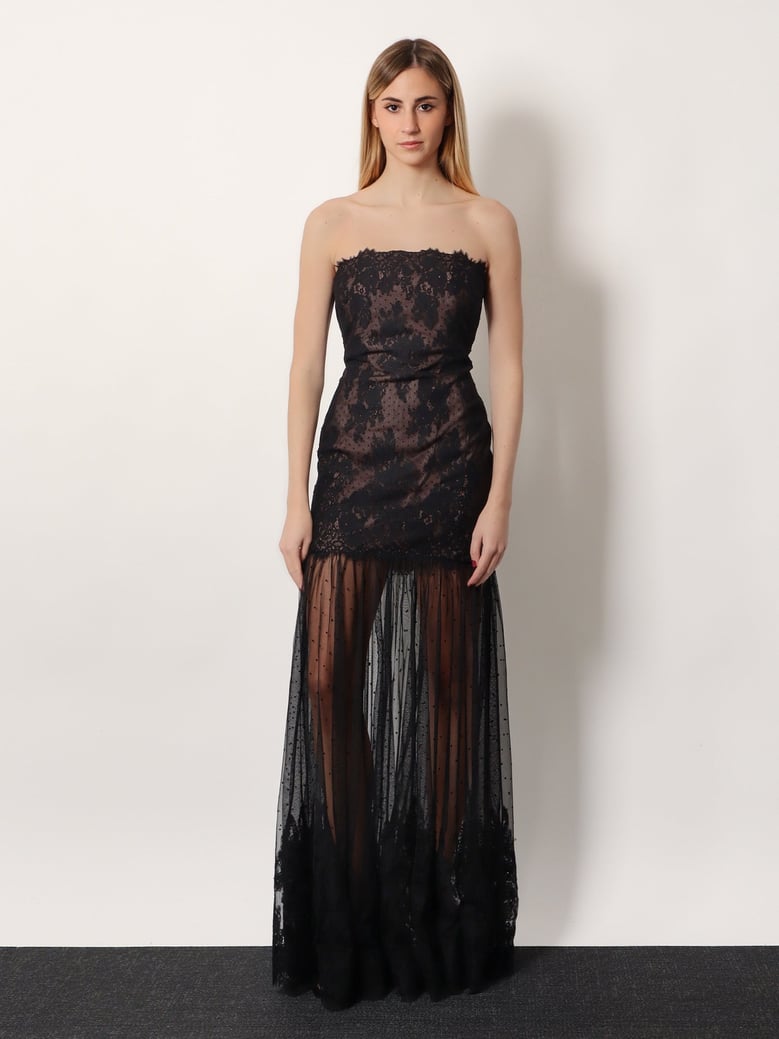 dress vespera black lace by Selfnex