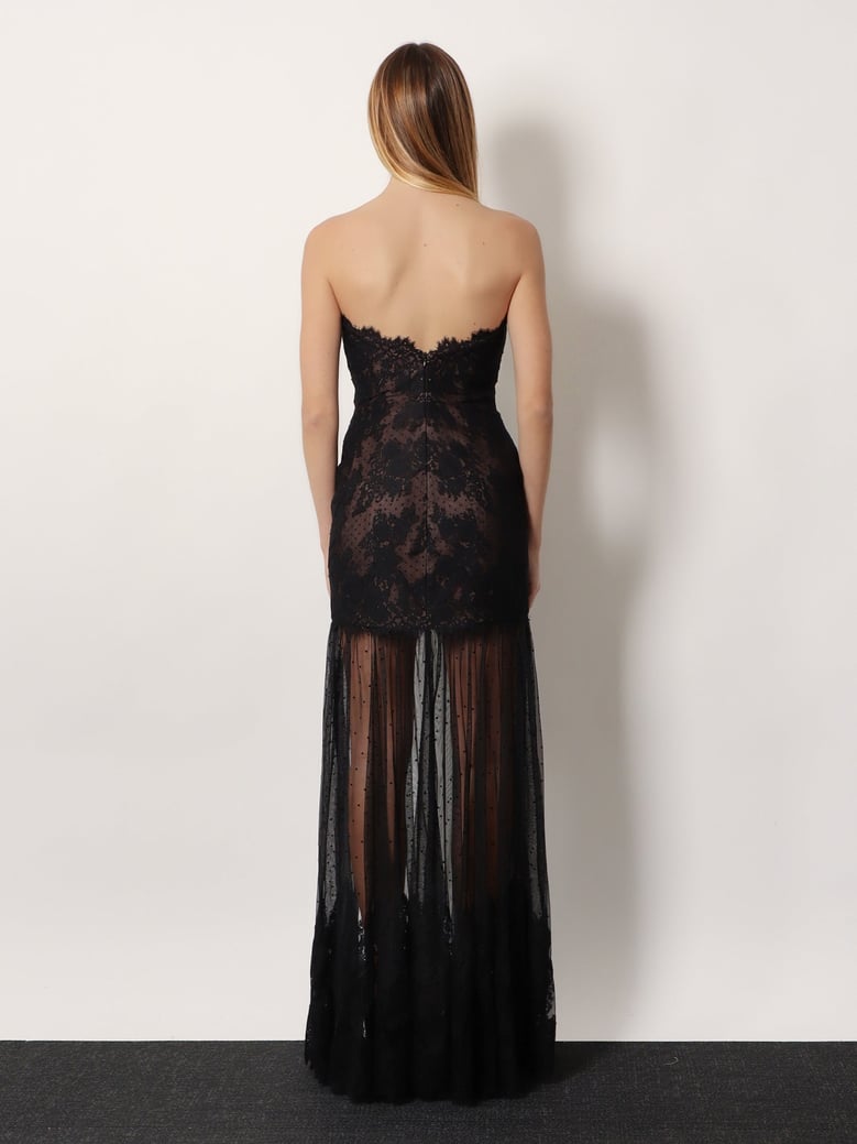 dress vespera black lace by Selfnex