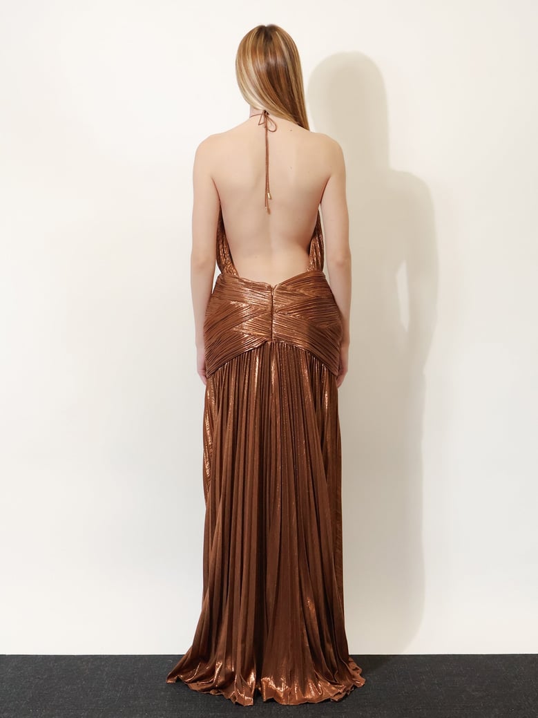 pleated dress by Selfnex
