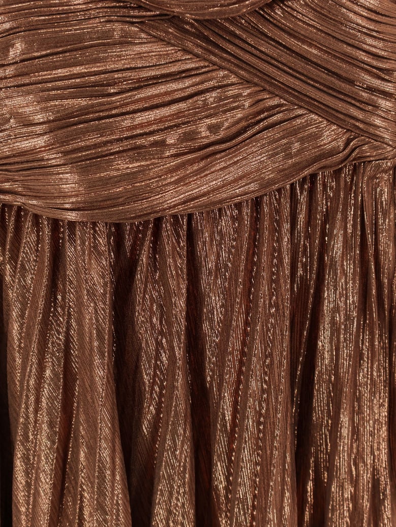 pleated dress by Selfnex