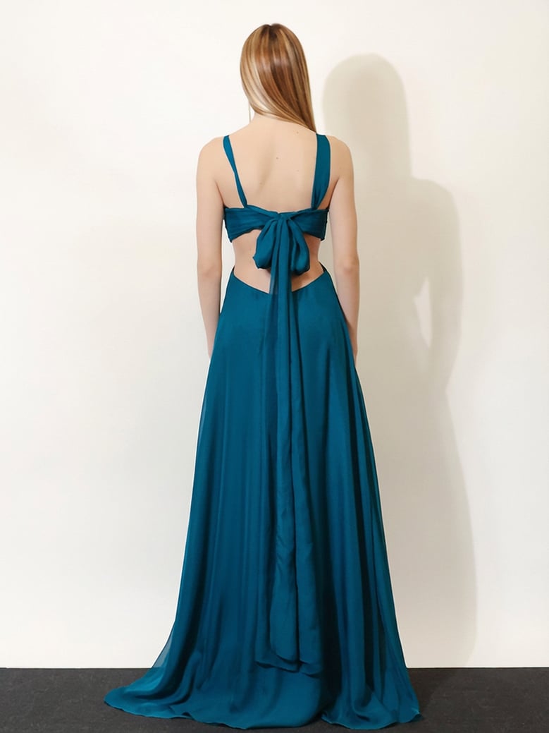 chiffon dress by Selfnex