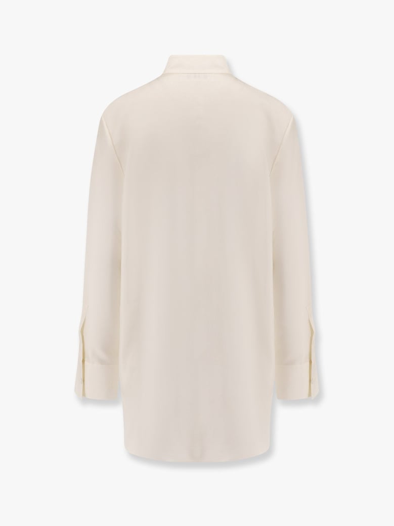 shirt tuxedo silk white by Selfnex