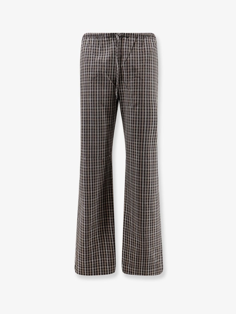 madras cotton trousers by Selfnex