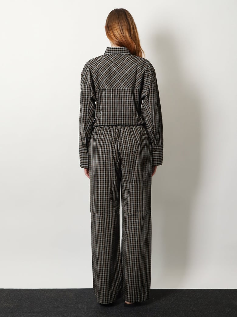 madras cotton trousers by Selfnex