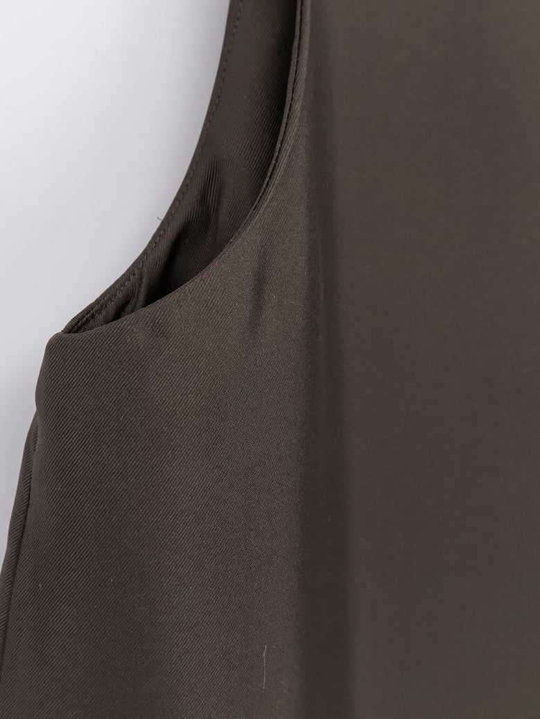 long silk dress brown by Selfnex
