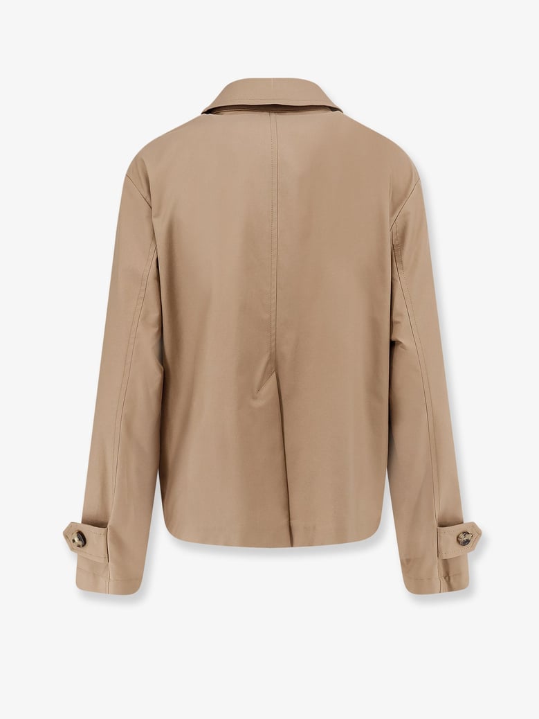 jacket smmbambola cotton blend brown by Selfnex