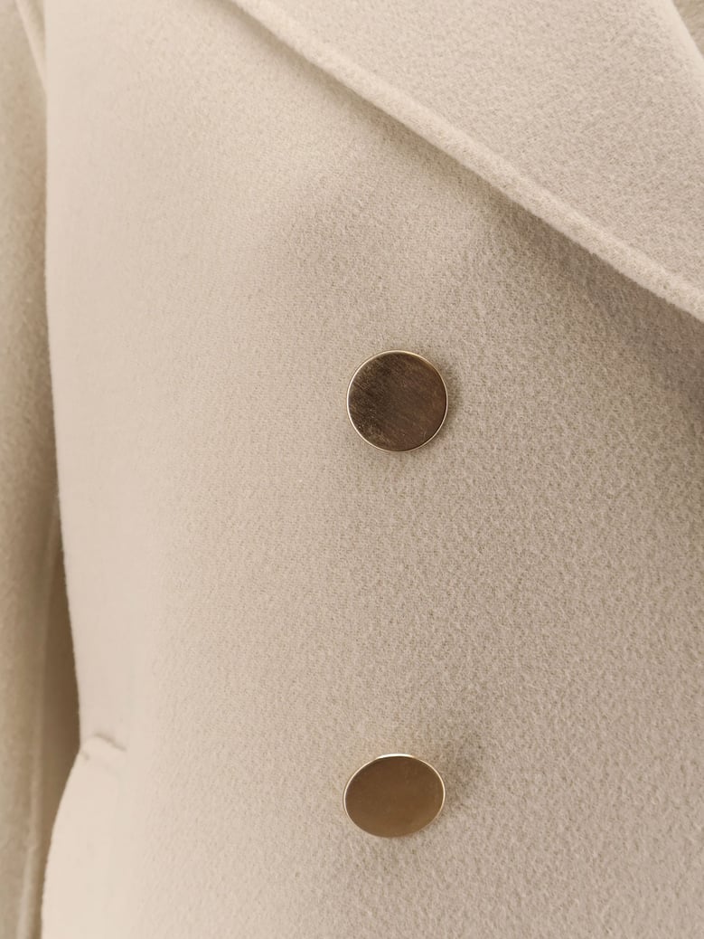 double fabric coat by Selfnex