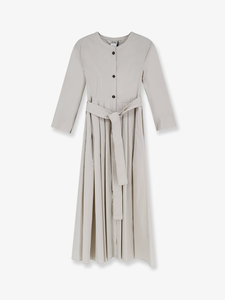 cotton dress with button closure by Selfnex
