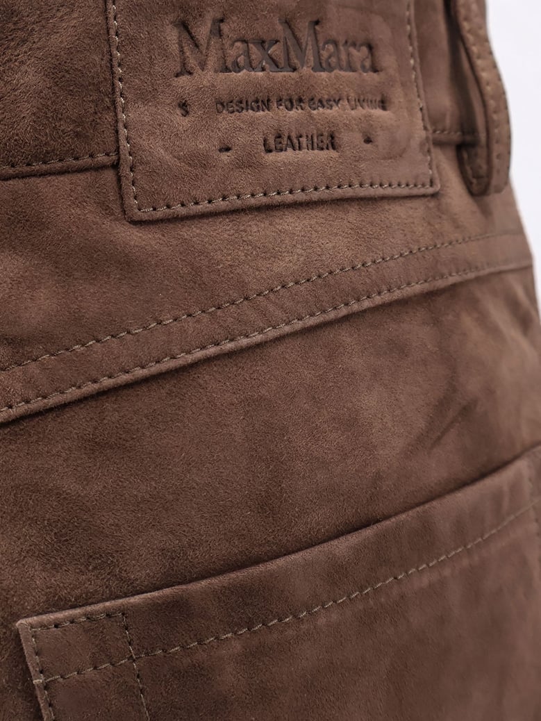 suede trousers by Selfnex
