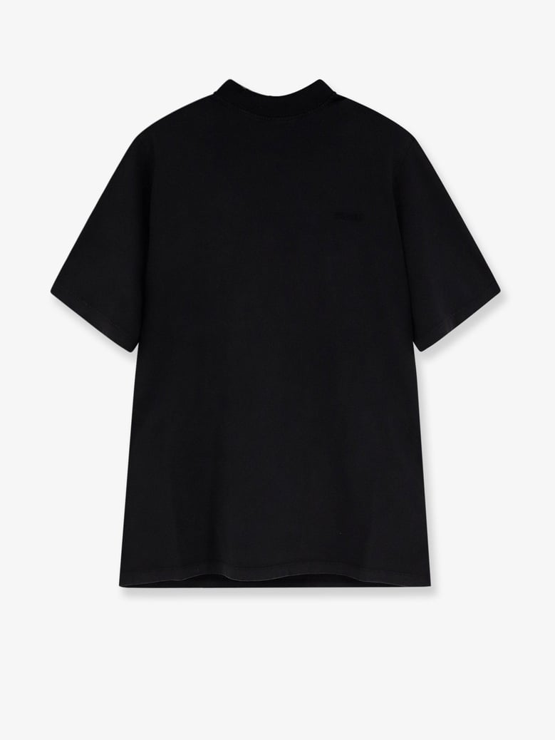 cotton t-shirt with embroidered logo by Selfnex