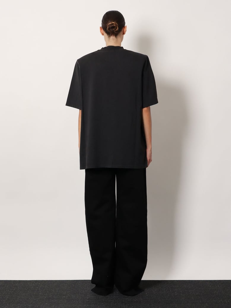 cotton t-shirt with embroidered logo by Selfnex