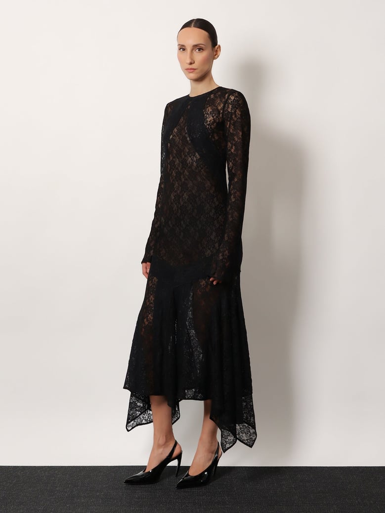 dress lace black by Selfnex