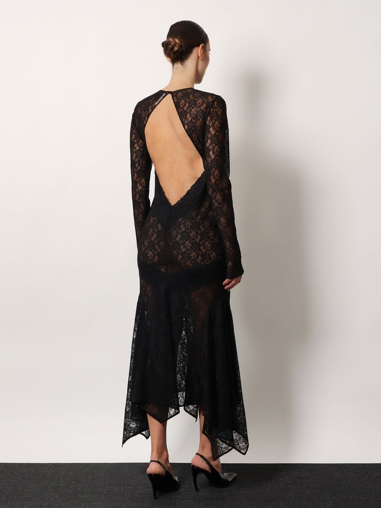 dress lace black by Selfnex