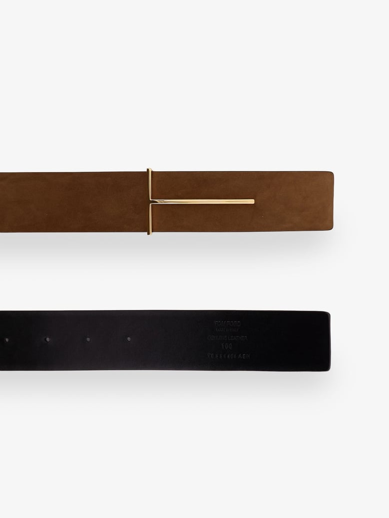 suede belt by Selfnex