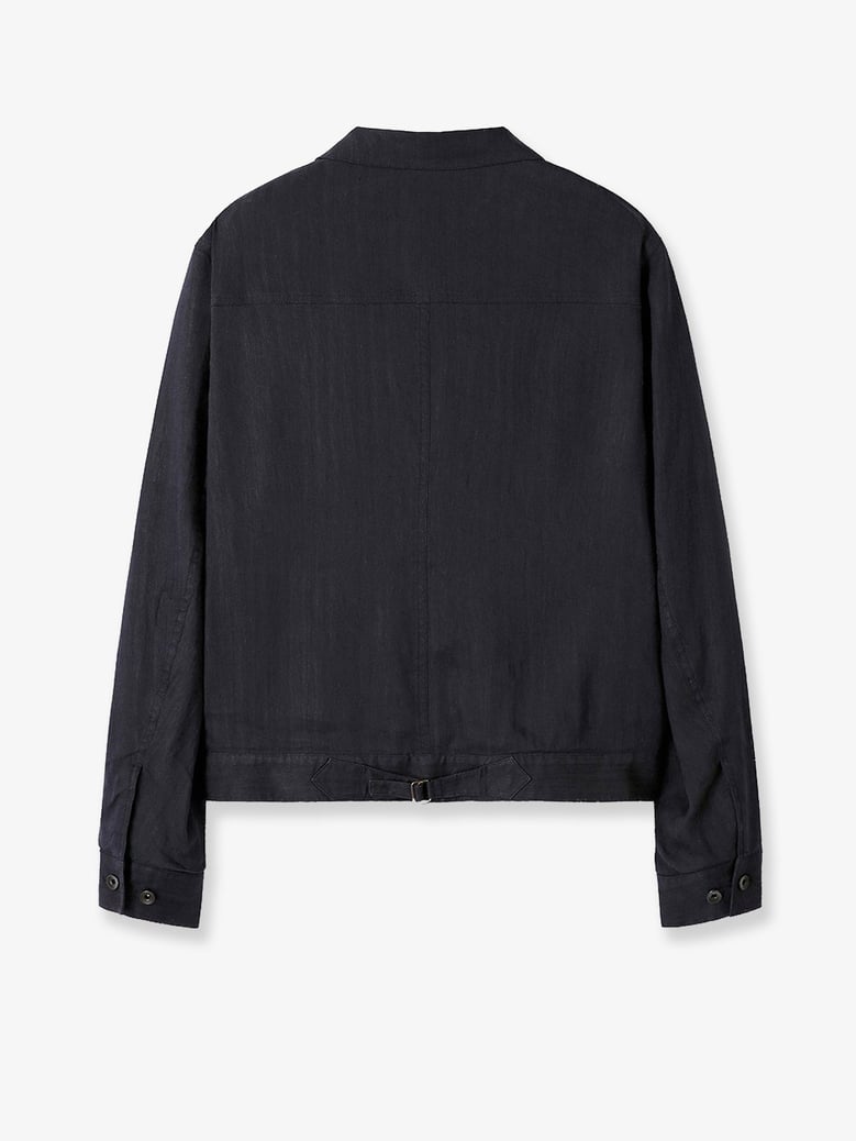 linen blend jacket by Selfnex