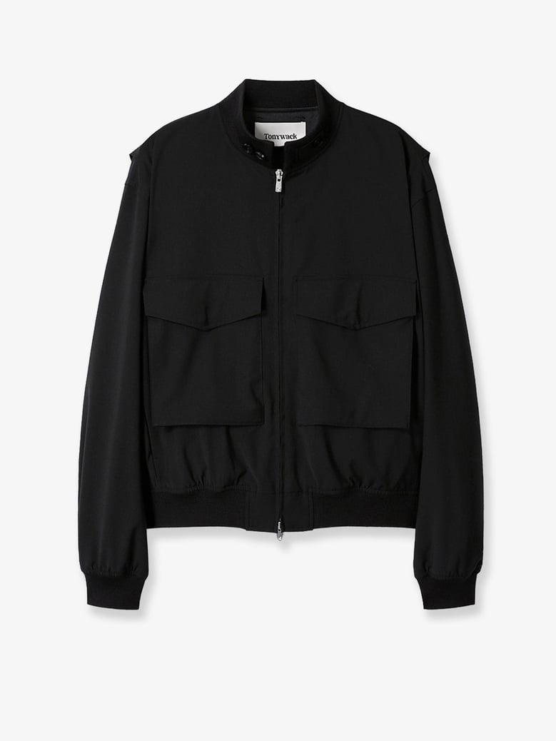 wool blend jacket by Selfnex