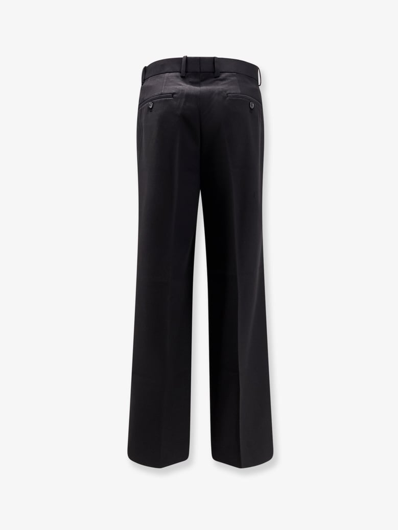 wool blend trousers with frontal pinces by Selfnex