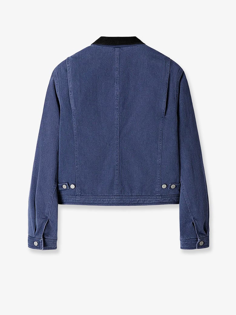 denim jacket crop fit blue by Selfnex