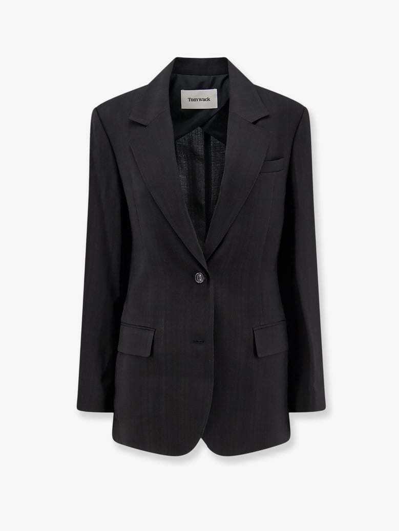 blazer airy tailored black by Selfnex