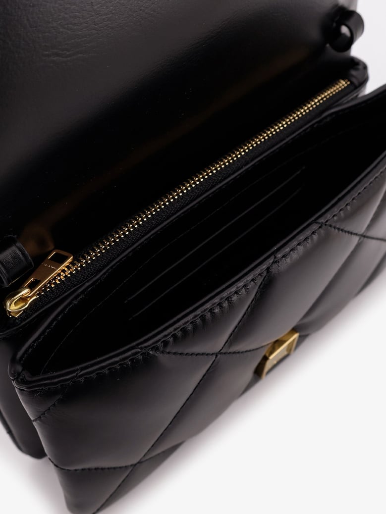 crossbody bag kira leather black by Selfnex