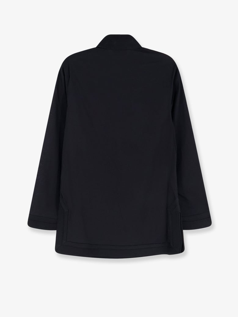 tunic shirt cotton black by Selfnex