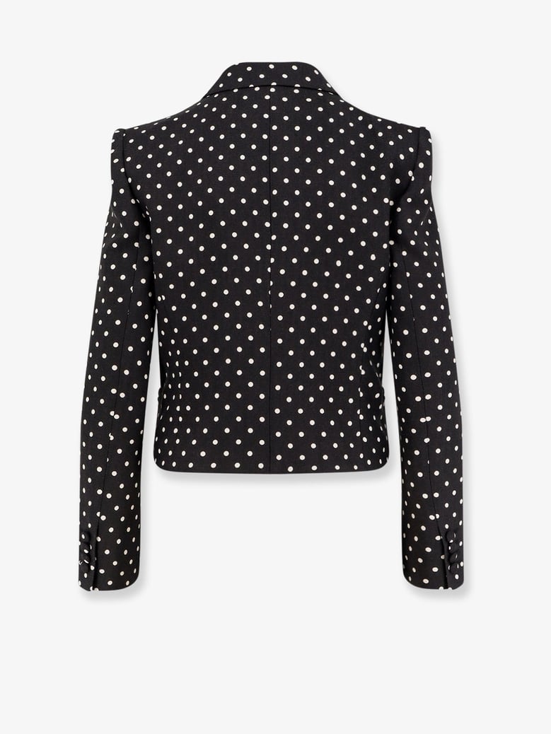 polka-dots viscose blazer by Selfnex