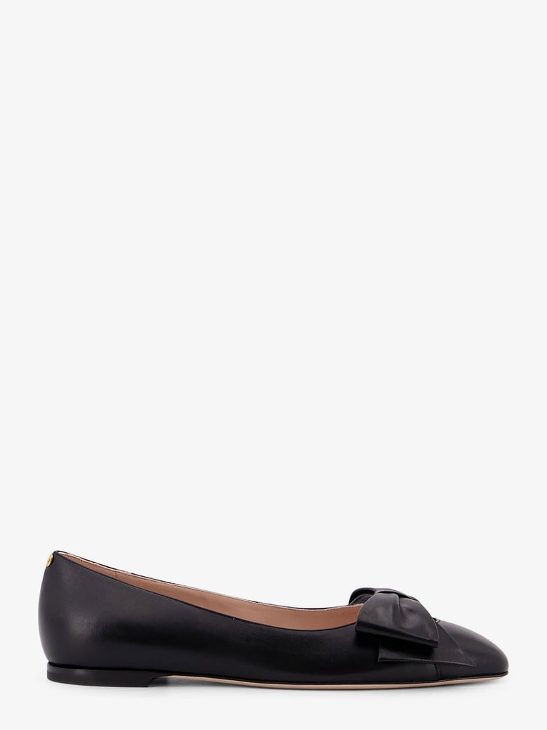 leather ballerinas bowow black by Selfnex
